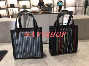 代买CHARLES&KEITH CK2-80150727 透明网条纹手提包小号