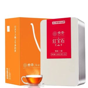贵茶贵州红宝石红茶一级袋装108g小包茶叶红茶送礼高原茶叶