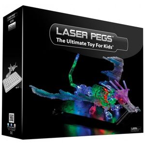 LASER PEGS 幻彩光效电子电路科学实验3D模型小颗粒拼插电子积木