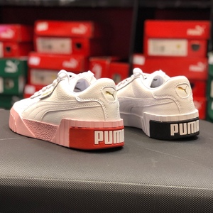 Puma 彪马Cali 新款刘雯同款厚底拼接休闲鞋小白鞋运动板鞋369155