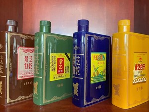 特级景芝白乾纪念酒四大名著52度500毫升4瓶装礼盒酒版包邮