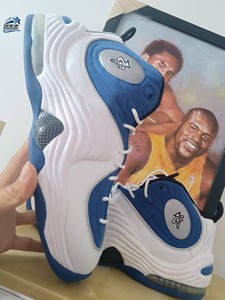 NIKE AIR PENNY II 哈达威2代 白蓝主场男子复古篮球鞋333886-400