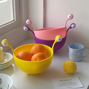 出口意大利特别好看的水果盘客厅家用洗菜盆沥水篮网红水果收纳篮