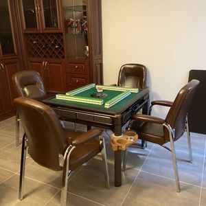 棋牌室专用椅子家用靠背打麻将坐的座椅麻将椅会议椅会客椅椅办公