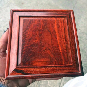 红木礼盒小叶紫檀佛珠盒手串饰品蜜蜡绿松沉香防潮包装盒实木滑盖
