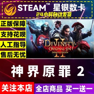 Steam正版PC端游戏Divinity: Original Sin 2 Definiti 神界原罪2