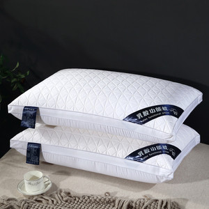 老裁缝枕芯 新品 格子功能枕 舒适柔软回弹枕头枕芯