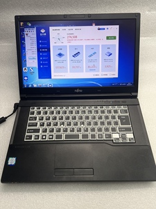 富士通笔记本电脑15.6寸宽屏  A576 六代I5 双核酷睿无线蓝牙