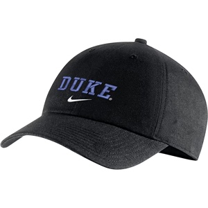 NCAA现货正品耐克Nike杜克大学棒球帽鸭舌帽软顶帽子可调节Duke