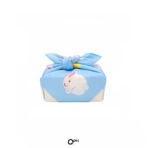 OOIN 白兔圆子 风吕敷 55cm/包袱皮和果子蛋糕礼品礼物布艺包装