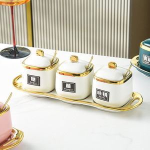 樱川集 | 日式家用陶瓷调味瓶罐调料盒储物佐料罐多组合套装
