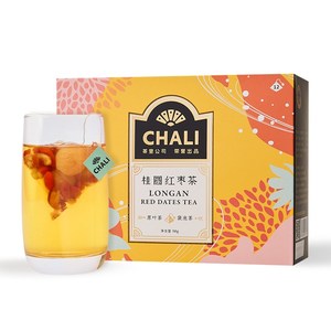 ChaLi茶里 桂圆红枣茶90g盒装 果干红枣枸杞组合养生袋泡茶12茶包