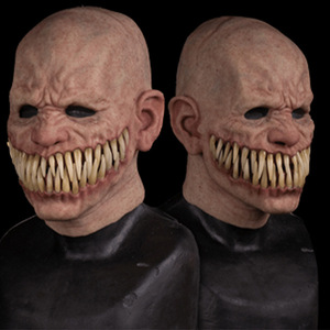 万圣节新款恐怖恶魔小丑面具头套瓦萨戈魔鬼独立站跨境舞台道具