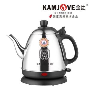 KAMJOVE/金灶 E-400 不锈钢电水壶随手泡电茶壶E400单个底座单壶