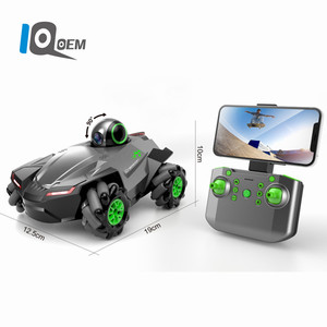 IQOEM 2.4G遥控视频探索车监督摄像车wifi漂移特技车男生玩具车模
