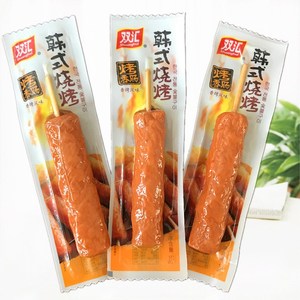 双汇韩式烧烤香肠55g美味 即食切花台湾热狗火腿肠宿舍零食小吃