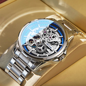瑞士正品手表男士全自动镂空机械表十大陀飞轮品牌防水潮男式手表