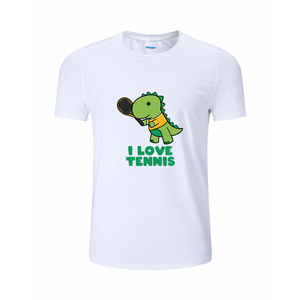 寻路人运动 夏季新品网球T恤儿童速干透气排干网球短袖半袖上衣