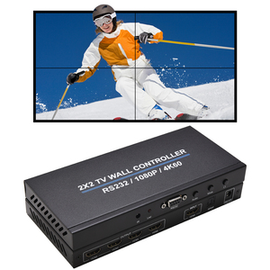 4K高清HDMI四画面拼接器1进4出液晶电视分屏拼接器图像合成处理器