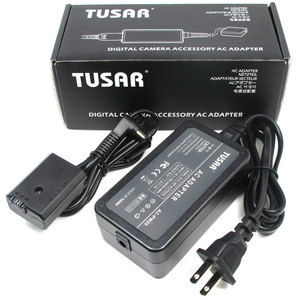 TUSAR适用索尼FW50假电池ZVE10 A6500 A6400 A6300外接电源适配器