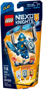 LEGO70330乐高积木玩具Nexo未来骑士团蓝骑士终极克雷人仔