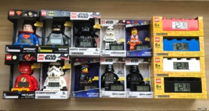 LEGO 乐高积木玩具 周边产品 大人仔闹钟 黑武士 白兵 超人蝙蝠侠