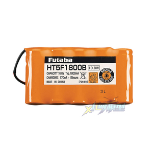小罗模型FUTABA品牌 HT5F1800B 原厂遥控器镍氢电池 14SG 10 8 6J