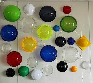 亚克力半球罩有机玻璃半圆防尘罩透明空心球罩展示罩灯罩装饰吊球