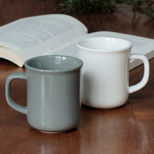 ins 风北欧复古小众陶瓷咖啡马克杯水杯子简约情侣设计感纯色茶杯