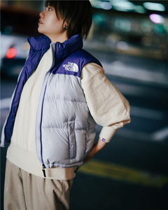 日版 THE NORTH FACE Nuptse Vest 女款 防泼水 羽绒马甲 23AW