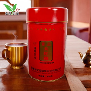 瑞华贡品RH8359大红袍礼盒罐散装武夷岩茶叶浓香型醇厚炭焙450克