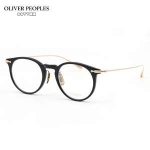 OLIVER PEOPLES奥利弗眼镜框男复古圆形日制手工板材OV5343D超轻