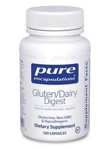 清仓 Gluten Dairy Digest 麸质乳品消化酶120粒Pure倍宜桥本90天