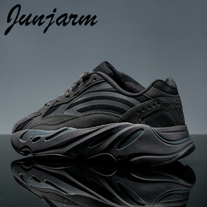 Junjarm 官网正品YEEZY700v2椰子鞋黑魂ins老爹鞋男真爆情侣潮鞋