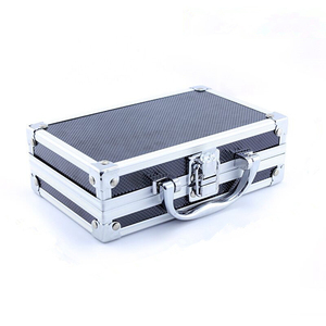 铝合金工具箱小物件收纳盒小型金属框架箱包装盒小号工具箱礼品盒