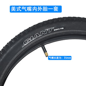 giant捷安特自行车内外胎 20X1.95外胎 小轮胎轮胎 大皮 零配件