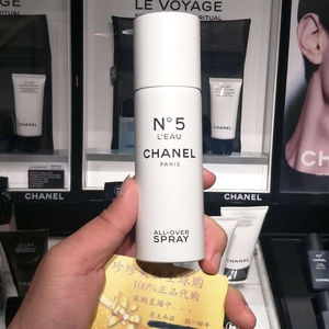 现货Chanel香奈儿五号之水 N°5号香水头发止汗香体清新喷雾150ML