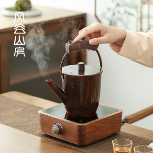 纯手工复古铜壶烧水壶纯紫铜家用泡茶壶创意煮水壶家用煮茶器水壶