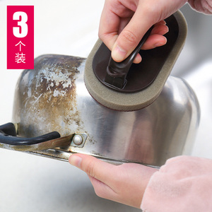 金刚砂海绵擦纳米清洁去污锈块神器神奇魔力擦厨房洗锅底垢洗碗刷