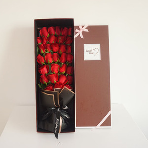 福建龙岩鲜花速递同城新罗区鲜花店生日送花红玫瑰康乃馨花束礼盒