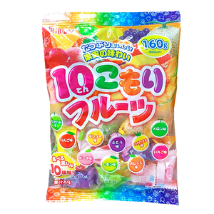 包邮满4件日本进口零食品 理本迷你10种什锦味硬水果糖波子汽水糖