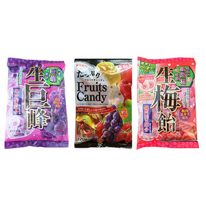 日本进口零食品 理本生梅饴 生梅糖 梅子味糖 生梅饴棒棒糖果