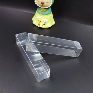 1-3cm正方形现货PET透明化妆品口红精华液喷雾精油PVC透明包装盒