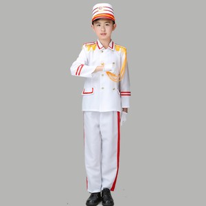 儿童鼓号队服装中小学生仪仗队表演幼儿园升旗手军鼓管乐队演出服