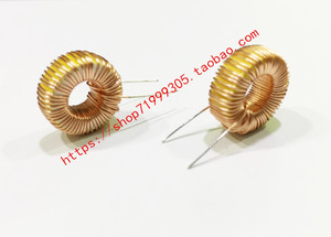 TC5026 铜线金黄色 磁环线圈 直插电感 181 180UH 环形 环状 两脚
