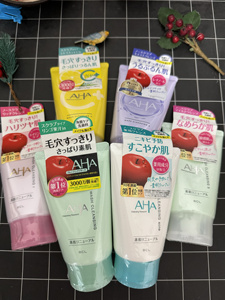 日本AHA果酸洗面奶 酵素深层清洁收缩毛孔洁面乳洁面膏120g