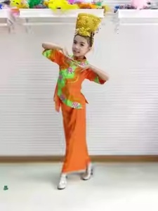 新款桃李杯参赛服装幼儿舞蹈服《玲珑》演出服独舞如梦年华舞蹈服