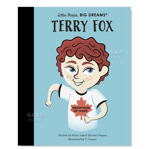 【现货】小人物大梦想系列特里·福克斯 英文原版儿童人物传记绘 Terry Fox(Little People, BIG DREAMS,92) 励志故事 3-6岁