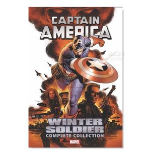 【预 售】美国队长：冬日战士全集 Captain America: Winter Soldier - The Complete Collection英文漫画原版图书进口书籍John Pa