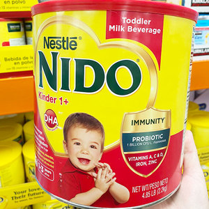 美国直邮 Nestle 雀巢幼儿儿童3段奶粉益生元全脂奶粉2.2kg